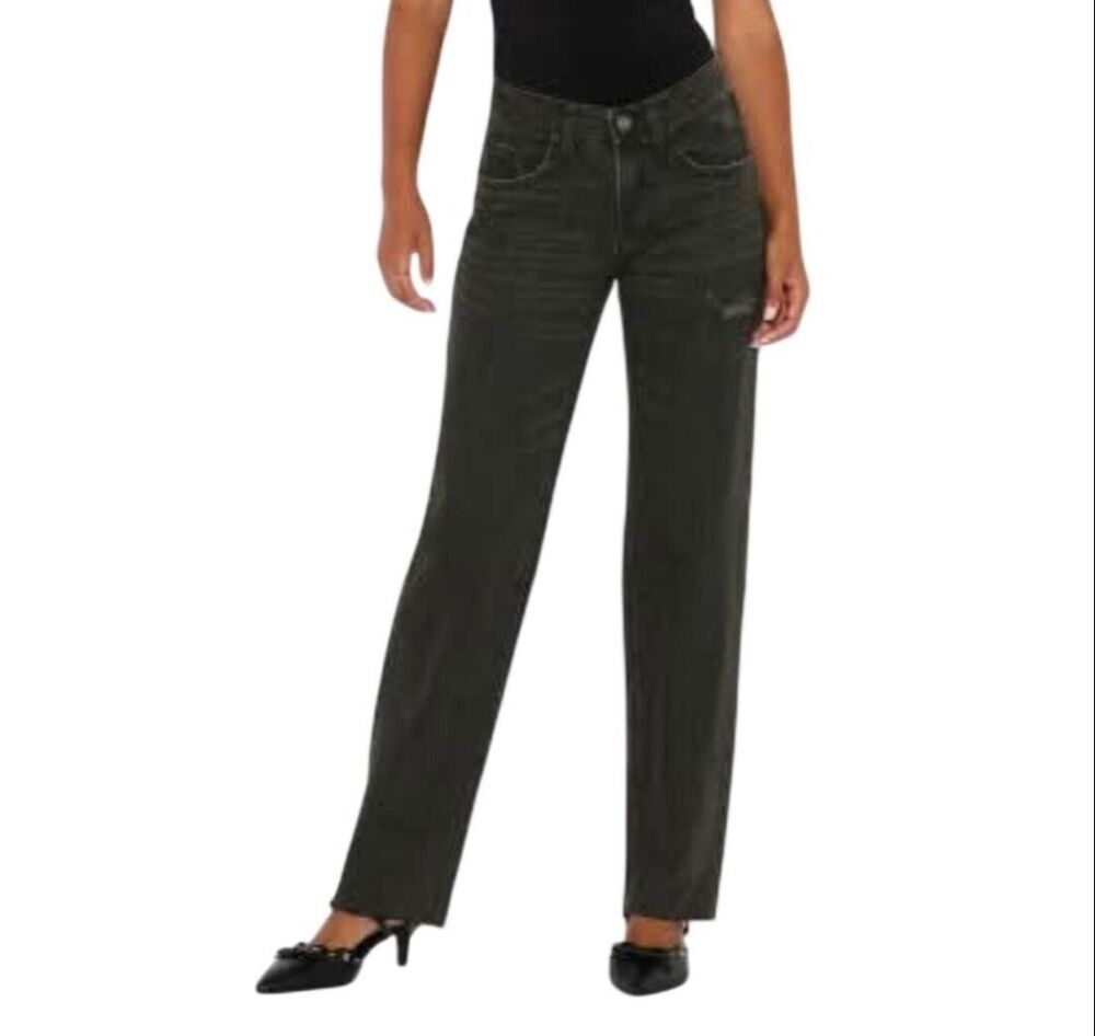 Wild Fable Black Mid Rise Straight Jeans Size 2 New